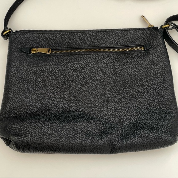 Fossil Kinley Crossbody Bag Leather Purse Black - Picture 5 of 16